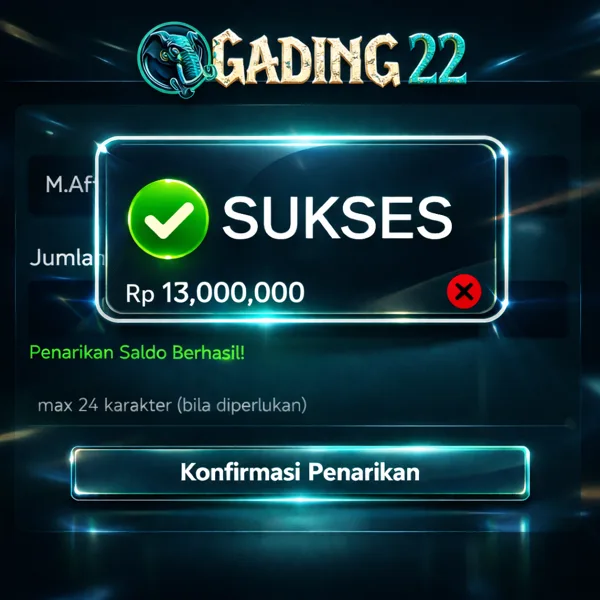 GADING22 Bonus Member Baru 100%